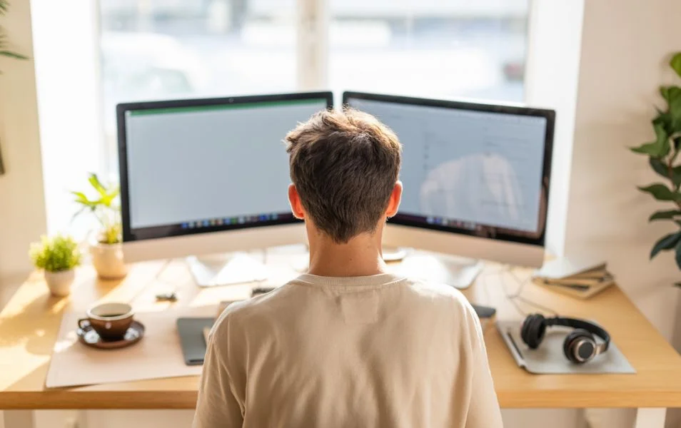 Efektivita práce na home office Efektivita práce na home office