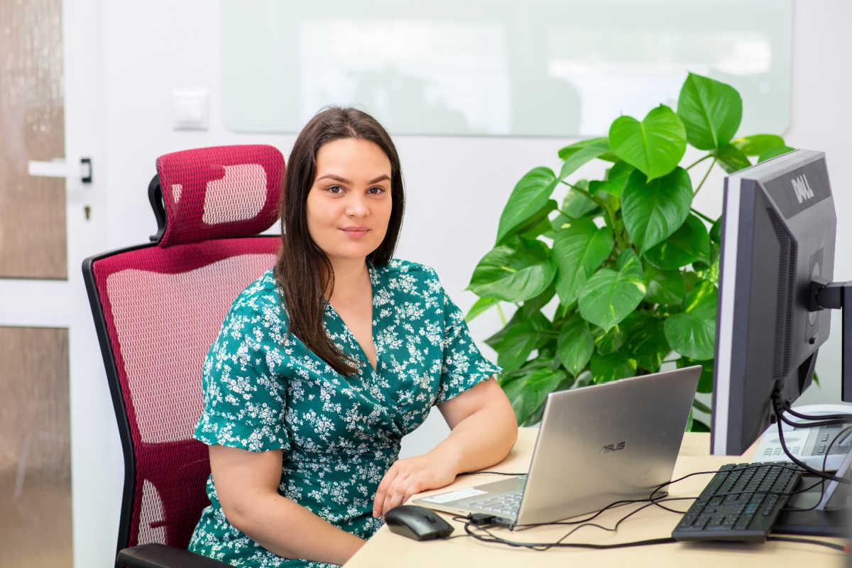 Popri štúdiu pracuje Natália v IT spoločnosti – msg life Slovakia Práca v msg life Slovakia popri štúdiu