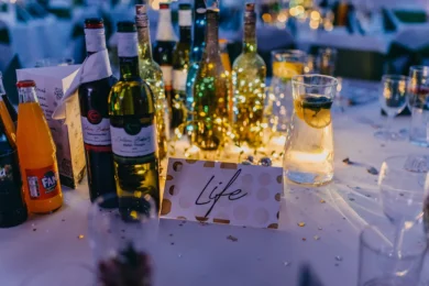 Tematická výzdoba na vianočnom večierku v msg life